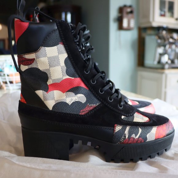 LOUIS VUITTON Overcloud Platform Desert Boot, size 38 Never worn - Picture 1 of 7